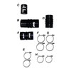 115911114 Silicone Hose Kit with Stainless Steel Clamps - GM 2011-2016 (115911114) - image 2