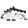 116111020 High-Flow Manifolds and Up-Pipes Kit GM 2001 CA, 2001-2004 FED LB7-Black - image 2