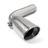 117020200 Exhaust Tip SS 4" ID w/ 4" pipe (20-22) - Polished - image 1