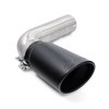 117020220 Exhaust Tip SS 4" ID w/ 4" pipe (20-22) - Black - image 2