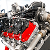 118021212 Valve Cover Kit - Red w/ Pillars - image 1