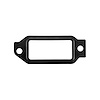 119000803 Flywheel Housing Cover Coolant Block-Off Plate Gasket Fits Select GM 6.6L Duramax - image 1