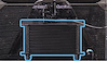 124060000 Performance Transmission Cooler Orange Clips 2001-2003 - image 1