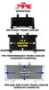 124060300 Performance Transmission Cooler Purple Clips 2003-2005 - image 3