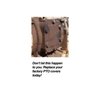 128060010 PTO Side Plate Covers (Pair) Cast Alum - Brushed - image 3