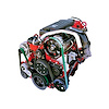 213001000 Dual Fueler Installation Kit without Pump Dodge 5.9L Cummins  2003-2004 With Kick Down - image 1