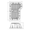 214053020 Engine Oil Pan JL 2.0L - Black - image 2