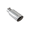 317022530 2.5-INCH TO 4-INCH 304 STAINLESS STEEL EXHAUST TIP [Polished] - image 1