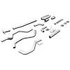 317040030 Exhaust Cat-Back Ford F150 (2015-2022) Raw Tube Polished Tips - image 1