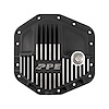 338041510 14 Bolt Heavy-Duty Cast Aluminum Front Differential Cover Fits Select Ford Super Duty Dana M235 [Brushed] - image 1