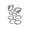 3.5" V-BAND 8 PIECE SET - image 1