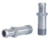 Heater Hose Fitting, Straight, 1/2 in. NPT x 5/8 in. Hose Barb, 2 7/8 in. Length [Polished Finish] - image 1