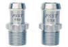 Heater Hose Fitting Set Includes: (1) 1/2 in. NPT x 5/8 in. Hose, (1) 1/2 in. NPT x 3/4 in. Hose, 1 3/4 in. Length [Natural] - image 1