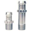 Heater Hose Fitting Set Includes: (1) 1/2 in. NPT x 5/8 in. Hose - 1 3/4 in. L, (1) 1/2 in. NPT x 3/4 in. Hose - 2 7/8 in. L - image 1