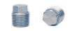 Plug Fitting, 1/2 in. NPT, 5/8 in. Hex, 7/8 in. Length [Natural Finish] - image 1