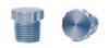 Plug Fitting, 1/2 in. NPT, 12-Point, 7/8 in. Length [Polished Finish] - image 1