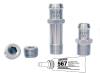 Koolkitz Fitting Kit Includes: (1) 1/2 in. NPT x 5/8 in. Barb, (1) 1/2 in. NPT x 3/4 in. Barb, (2) 1/2 in. NPT Plugs [Natural] - image 1