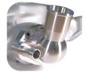 Thermostat Housing fits Small Block Ford 289/302/351W, 15-Degree Non-Swivel [Natural Finish] - image 2