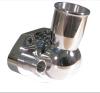 Thermostat Housing fits Small Block Ford 289/302/351W, 15-Degree Non-Swivel [Polished Finish] - image 1