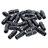 HOSE END STR 6AN BLK 25 PC [-6 AN, Swivel] - image 1