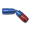 EFI SAE Female Quick-Connect Hose End Fitting 45-Degree - image 1