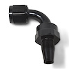 Full Flow Hose End w/o Socket [Black Anodized Mirror Finish] - image 1