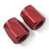 Full Flow Hose End Socket [Red Anodized Mirror Finish] - image 3