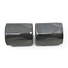 Full Flow Hose End Socket [Gray Anodized Mirror Finish] - image 1