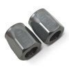 Full Flow Hose End Socket [Gray Anodized Mirror Finish] - image 3