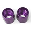 Full Flow Hose End Socket [Purple Anodized Mirror Finish] - image 4