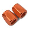 Full Flow Hose End Socket [Orange Anodized Mirror Finish] - image 3