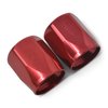 Full Flow Hose End Socket [Red Anodized Mirror Finish] - image 2