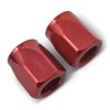 Full Flow Hose End Socket [Red Anodized Mirror Finish] - image 3