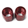 Full Flow Hose End Socket [Red Anodized Mirror Finish] - image 4