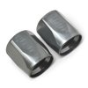 Full Flow Hose End Socket [Gray Anodized Mirror Finish] - image 2