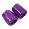Full Flow Hose End Socket [Purple Anodized Mirror Finish] - image 3