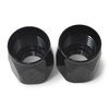 Full Flow Hose End Socket [Black Anodized Mirror Finish] - image 4