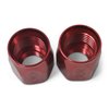 Full Flow Hose End Socket [Red Anodized Mirror Finish] - image 4
