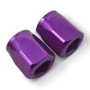 Full Flow Hose End Socket [Purple Anodized Mirror Finish] - image 3