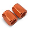 Full Flow Hose End Socket [Orange Anodized Mirror Finish] - image 3