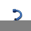 Twist-Lok Hose End 150-Degree - image 1