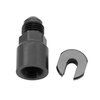 SAE Quick-Connect EFI Adapter Fitting Threaded Cap Screw-On Style - image 2