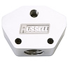 Billet Aluminum Y-Block -10 AN Female Single Inlet - image 1