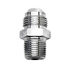 -8AN to 3/8" NPT Stainless Steel Adapter - Straight - image 1