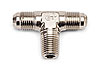 Endura -6AN Male to -6AN Male Run with 1/4" NPT Male Tee Adapter - image 1