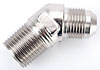 Endura 45° -8AN to 1/2" NPT Adapter - image 1