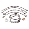Street Legal Brake Hose Kit 2007-12 Land Cruiser 4WD - image 1