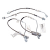 Street Legal Brake Hose Kit 1999-04 Mustang Without Traction Control - image 1