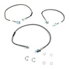 Street Legal Brake Hose Kit 1988-2000 K1500 Pickup 4WD w/4" Lift