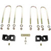 Axle U-Bolt and Block Kit 1973-90 GM full size pickup and SUVs - image 1